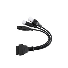 Motorcycle OBD2 Diagnostic Cable 16 Pin to 3 4 6 Pin Adapter with CAN Bus Support for Bikes