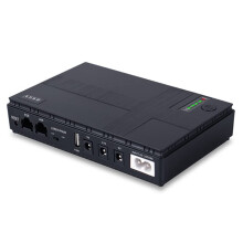 Mini UPS Battery Backup 5V 9V 12V with Large Capacity and Overcharge Protection for CCTV and Modem