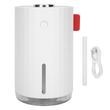 Tragbarer Mini-Luftbefeuchter mit Kaltnebel, wiederaufladbarer, persönlicher Tisch-Luftbefeuchter mit Nachtlicht, automatischer Abschaltfunktion und
