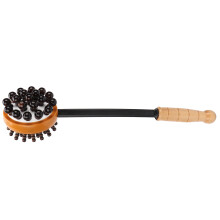 Handmatige massagehamer met triggerpointtherapie, houten percussiemassageapparaat voor het hele lichaam met ronde naaldkoppen en 30 kammen.