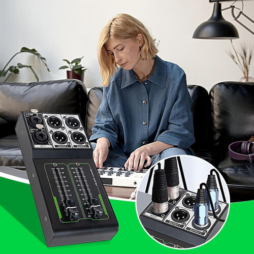 Monitor Controller For Studio  Output Distributor, Lossless Audio, Audio Level Attenuator, Studio Volume Control, Maste 1