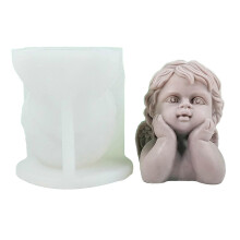 (C340) Handicrafts Making Geometric Molds Silicone DIY 3D Aromatherapy Casting Handmade Gift Soap Clay Crafts Decorations Molds