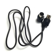 (1m) Keyboard Effector Sound Card Transmission Extension Cord Cable Plug Piano Keyboard 5 Pin 360 Degree Male to Male Cable 0.5m