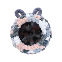 (J) Birds Bed Parrots Plush Nest Hanging Tree House for Small Birds Hamster Portable Bird Screw Fixed Nest Bed Bird Toy