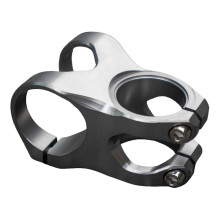 (titanium color) Heavy Duty Short Stem Aluminum Alloy Mountain Bike Stem Mountain Bike Handlebars Short Stem Easy to Install titanium color