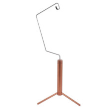 (champagne) Camping Light Tripod Stand Light Hangers Desktop Lighting Lamp Hanging Stick Hook Rack Camping Tabletop Light Stand Rack  rose gold