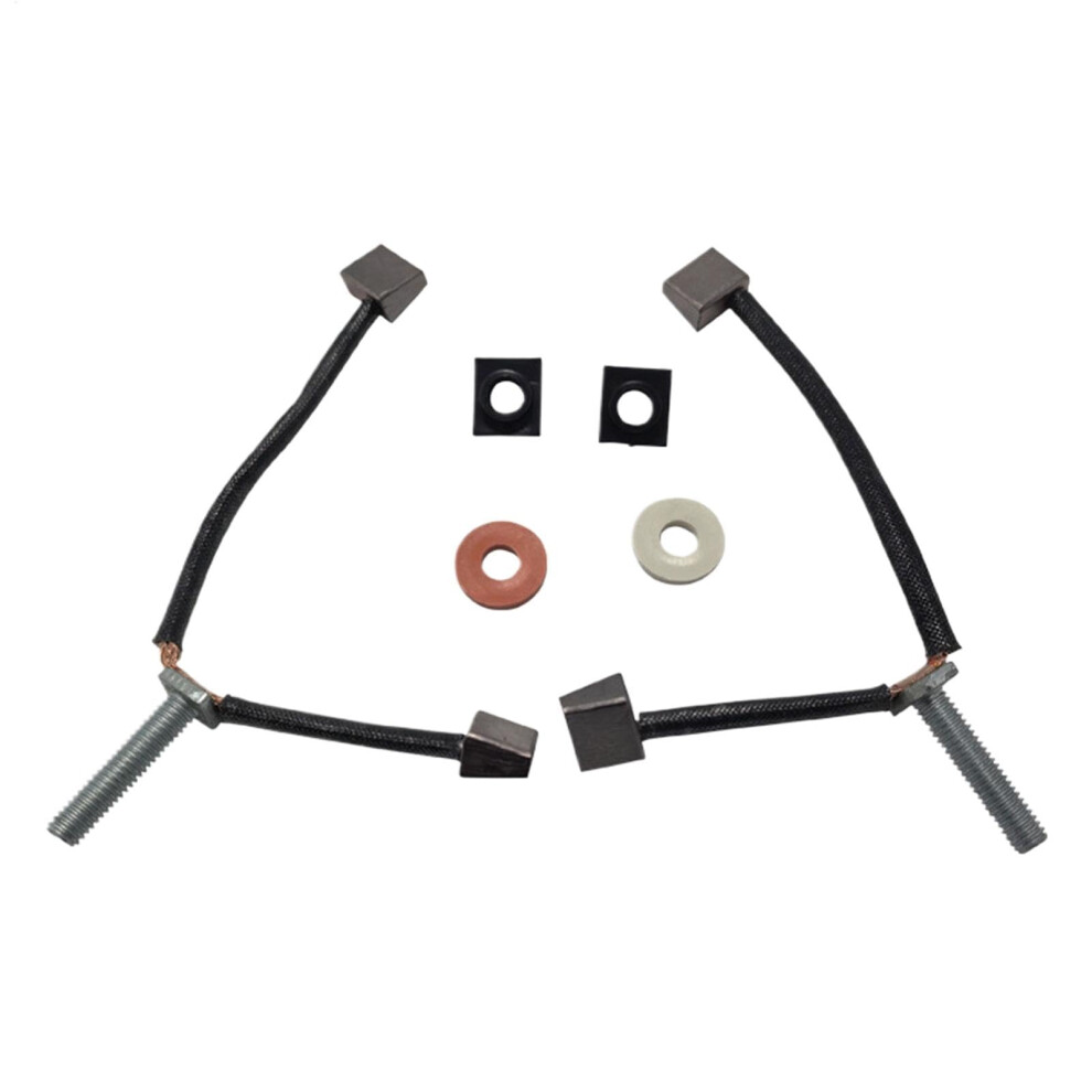 Motor Brush Kit Carbon Brushes Replacement Atv And Generators Low Friction Semicopper Graphite 41.8G 9347817750850