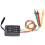Voltage Detector With Phase Sequence Checker LED Indicator Buzzer Alarm AC Three Phase Detector Phase Rotation Indicator Compact Design Lightweight 2