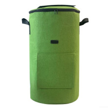 Multi Purpose Non Woven Fabric Leaf Bag Green Color For Sustainable Gardening And Composting Practices