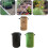 Multi Purpose Non Woven Fabric Leaf Bag Green Color For Sustainable Gardening And Composting Practices 5
