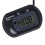 LCD-Digital-Aquarium-Thermometer - Schwarz, 5,8x3,8cm, -50C bis +70C 8