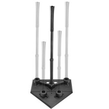 Baseball Training Tee Rubber , 5 Adjustable Positions, TeeBall Accessories For Adults And Teens