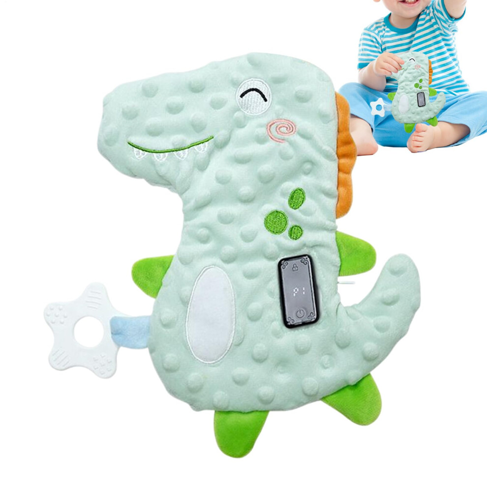 Vibrating Sleep Soother Baby Sleep Aid MultiMode Soothing Device Calming Sounds Plush Toy Pillow For Home Travel Nursery