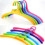 (Grass Green) Wide Shoulder Suit Hangers High Quality Stackable Smooth Finish Plastic Hangers for Sweaters Coat 5