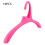 (Plum Red) Wide Shoulder Suit Hangers High Quality Stackable Smooth Finish Plastic Hangers for Sweaters Coat 2