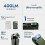 (Black) Magnetic Portable Mini Flashlight Rechargeable G5 EDC Flashlight IPX6 Wate 3