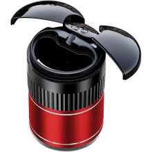 Car Cigarettes Ashtrays For Touran Taos Atlas Tiguan Sharan Scirocco Portable Ashtray With Lid Red