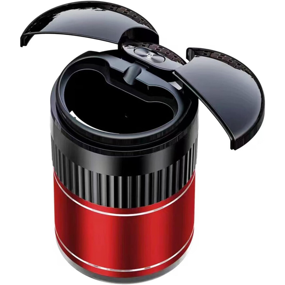 Car Cigarettes Ashtrays For Touran Taos Atlas Tiguan Sharan Scirocco Portable Ashtray With Lid Red 9187378532669