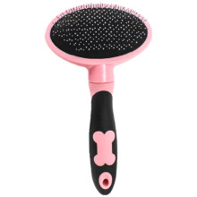 Pet Hair Cat Brush Grooming Tool Deshedding Cat Hairbrush For Dogs Stainless Steel Head 9 cm