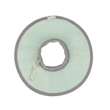 Protective Pet Collar Lightweight Breathable AntiLick Adjustable Soft Size S PostSurgery Wound Healing
