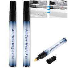 2PCS Car Scratch Remover Pen with Instant , Weatherproof UV Protection for All Vehicles