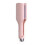 (Pink)32mm Egg Shaped Curling Iron V-Shape Wave Pattern Negative Ion Water Wave Texture Damage Free Hair Styling Tool for Dormitory 1