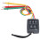 Voltage Detector With Phase Sequence Checker LED Indicator Buzzer Alarm AC Three Phase Detector Phase Rotation Indicator Compact Design Lightweight 4