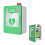 AED Cabinet First Aid Defibrillator Storage With Alarm System Wall Mounted Adjustable Partition Double Switch Control 1