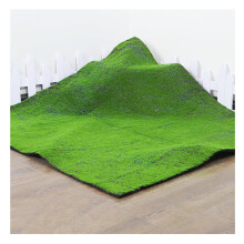 Faux Moss Rugs Model B39.37x39.37in/1x1m Artificial Moss Mat Green For Holiday Landscape Decor