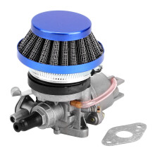 Vzduchový filter pre 2-taktný motor, náhradný vzduchový filter karburátora pre 47cc 49cc mini bicykel, štvorkolku, skúter, motor z odolného