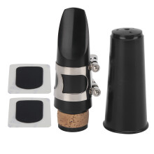 Kit d'embouchure de clarinette en ABS, comprenant une ligature et un couvre-embouchure, accessoires complets pour les instrumentistes à vent.