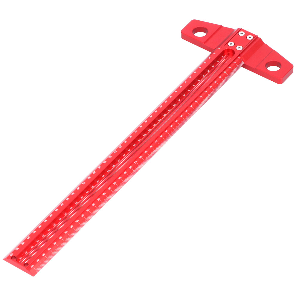 Professional 400Mm Aluminum Alloy T Square Ruler With 1Mm Precision 9311377121405