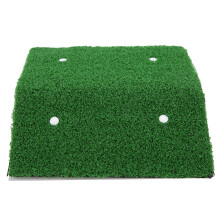Piattaforma per rettili per habitat di tartarughe, prato simulato con design a leggera pendenza, erba artificiale verde antiscivolo per prendere il