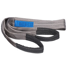 Durable 3m 4 Ton Flat PES Lifting Strap for Machinery & Transport