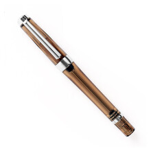 Stylo plume à pointe de 0,5 mm, stylo plume haute capacité doté de la technologie d'encrage rapide par pression négative, corps en résine
