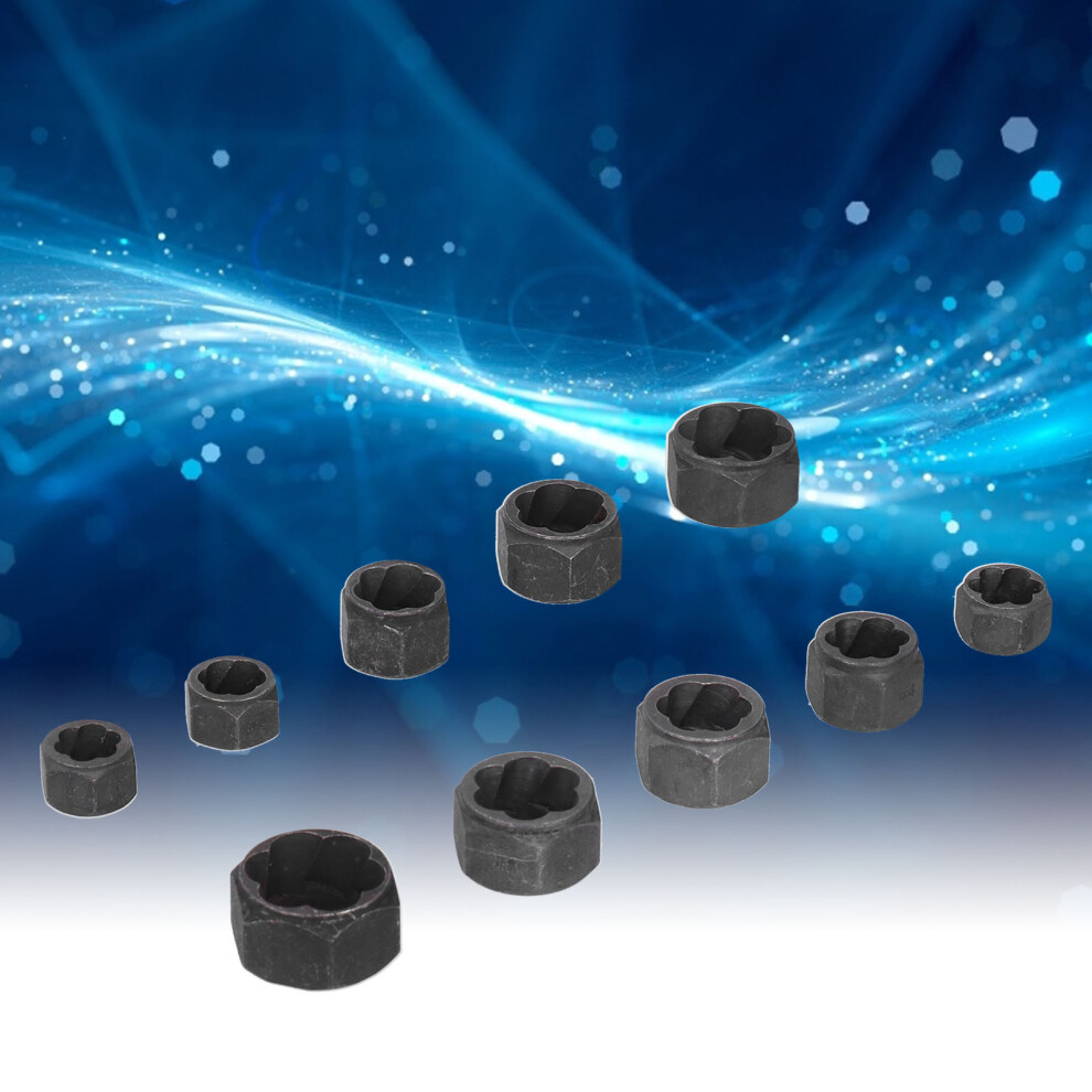 Rusted Nut Bolt Extractor Set, Chrome Vanadium, 9-27Mm 5021377122084