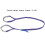 Flat Lifting Sling Webbing 1T PES 30mm Thickened Strap 4m Purple 8