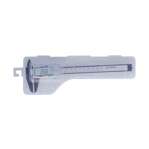 LCD Display Digital Caliper Tool 6in Humanized Design for Woodworking 1