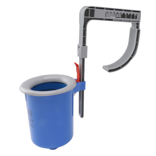 Efficient Debris Removal Auto Pool Skimmer Detachable Skimmer Basket Wall Mount Surface Skimmer Pool Maintenance Kit Durable Polypropylene Floating 2