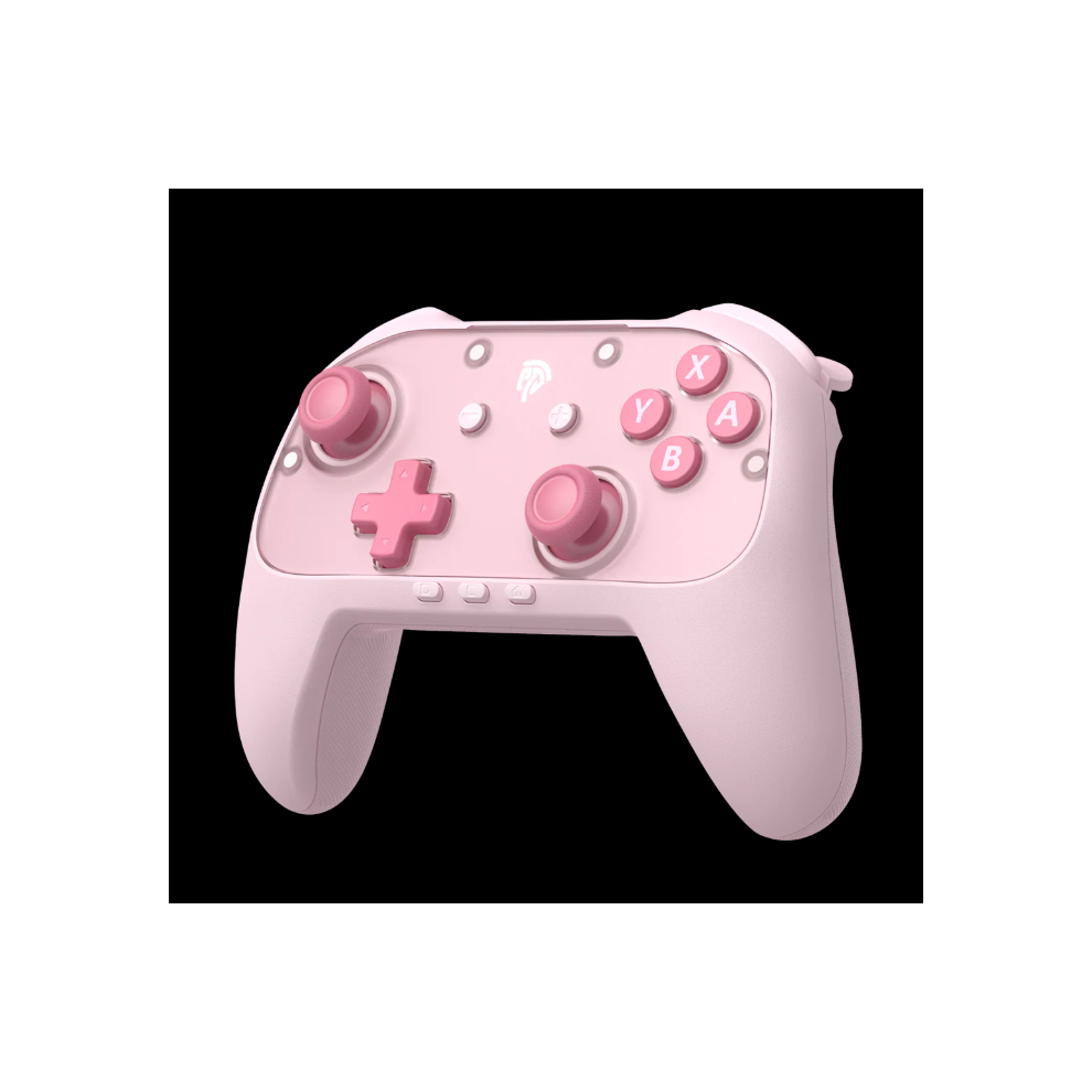 (Pink) Easysmx S10 Lite Wireless Controller For Switch 2 & Pc, Android/Ios With Wake-Up Function, Turbo, 9-Axis Gyro, Hall Effect Joysticks, 1000Mah Pink 6972971790041