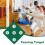 Fencing Target Practice WallMounted FiveBullseye Saber Training Dark Green Auxiliary Practice Gear 2