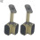 (2) 2pcs Alloy Ceiling Mounted Bracket Corner Wardrobe Rod Clothes Rail Lever Holder 1
