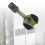 (3) 2pcs Alloy Ceiling Mounted Bracket Corner Wardrobe Rod Clothes Rail Lever Holder 4