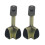 (1) 2pcs Alloy Ceiling Mounted Bracket Corner Wardrobe Rod Clothes Rail Lever Holder 5