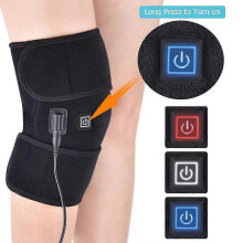 (2pcs) Electric Heated Knee Pad Brace Usb Rechargeable Heating Knee Warmer Pain Relief Therapy Leg Wrap Mat-yvan