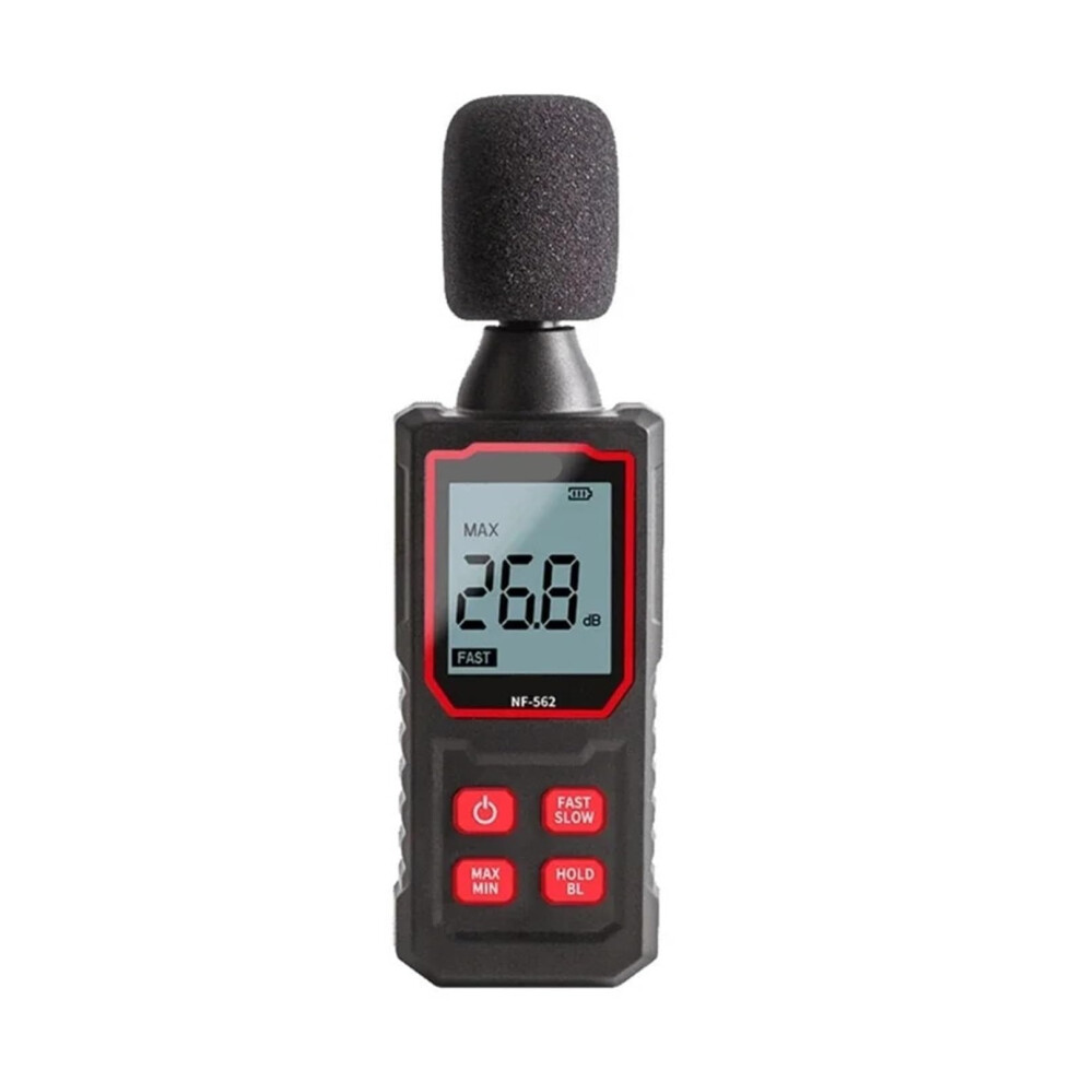 Nf562 Noise Meter Decibel Detector, Handheld Homeuse Sound Level Meter, Portable Precision Noise Tester Model Nf562 9347817750010