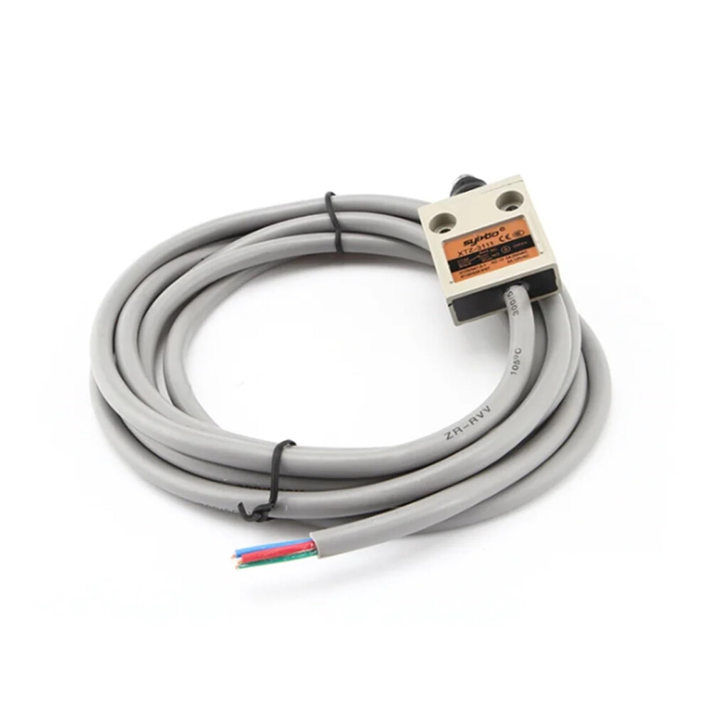 Ip67 Waterproof Roller Lever Limit Switch Spdt No+Nc 4 Wire Copper 3M Durable Industrial 9199774155250