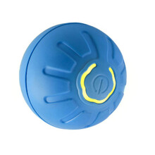 Dogs Rolling Ball Toy with LED Light Automatic Obstacle-Blue