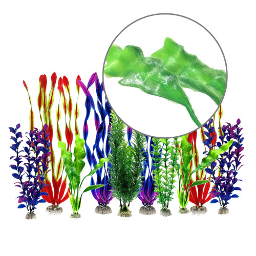 Artificial Plant for Beautify Aquariums-10 piece kelp set