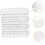30grids Egg Box Plastic Egg Tray For Home Kitchen Stackable Storage Box Refrigerator Crisper Organizer White 28*21.5*28 2